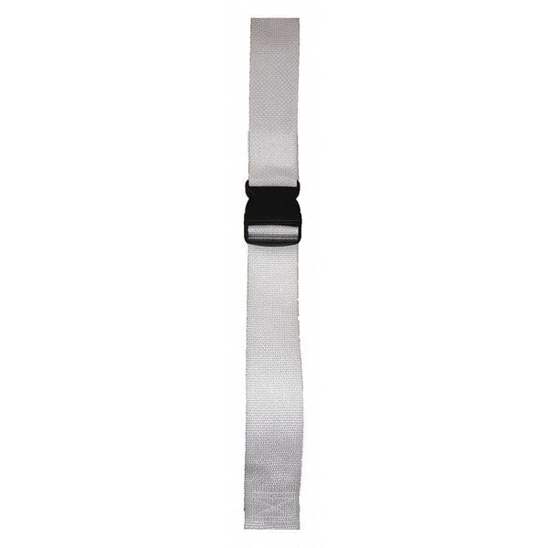 Strap, White, 9 ft. L x 2-1/2