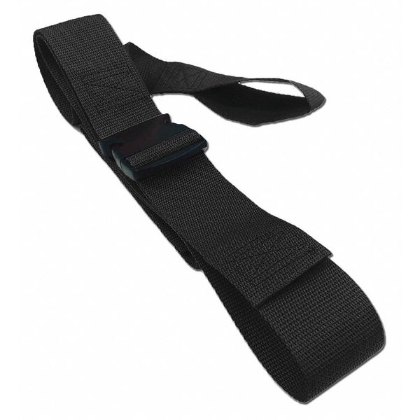 Strap, Black, 5 ft. L x 2-1/2