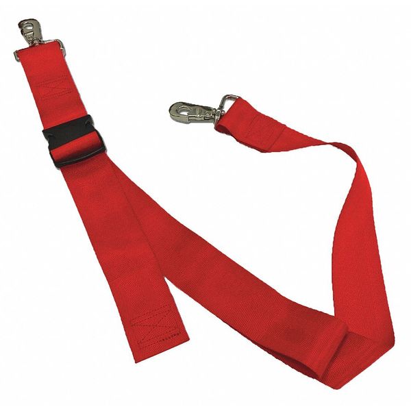 Strap, Red, 7 ft. L x 2-1/2