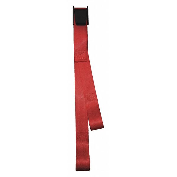 Strap, Red, 9 ft. L x 2-1/2