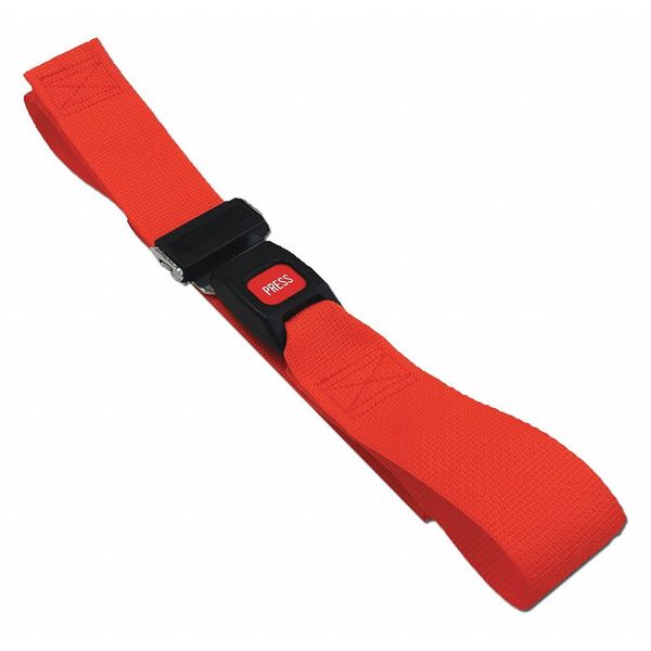 Strap, Orange, 3 ft. L x 2-1/2