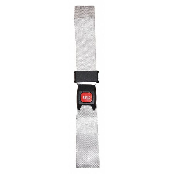 Strap, White, 2 ft. L x 2-1/2