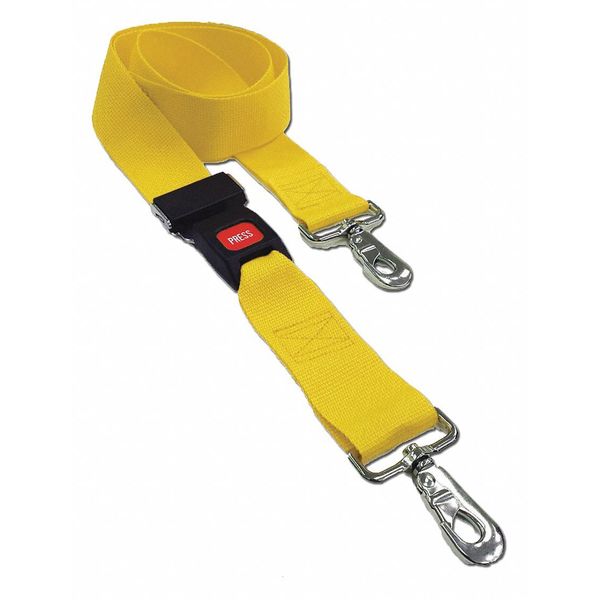 Strap, Yellow, 5 ft. L x 2-1/2