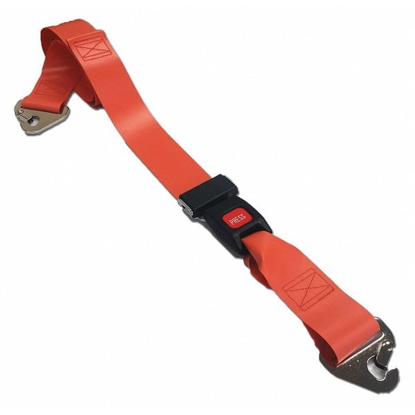 Strap, Orange, 7 ft. L x 2-1/2