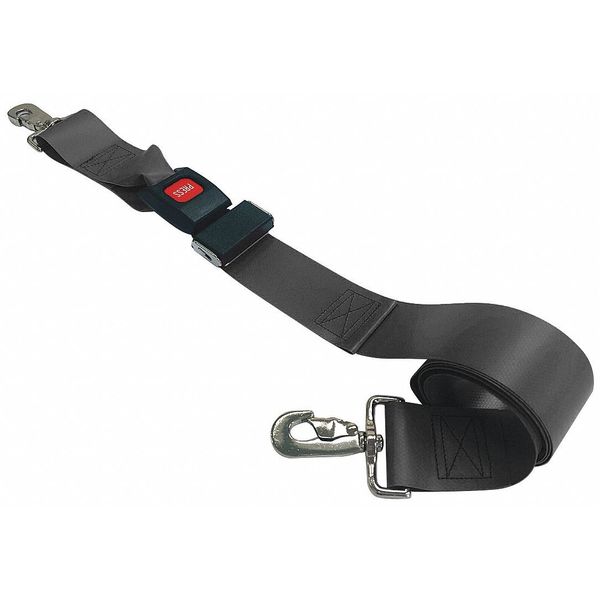 Strap, Black, 9 ft. L x 2-1/2