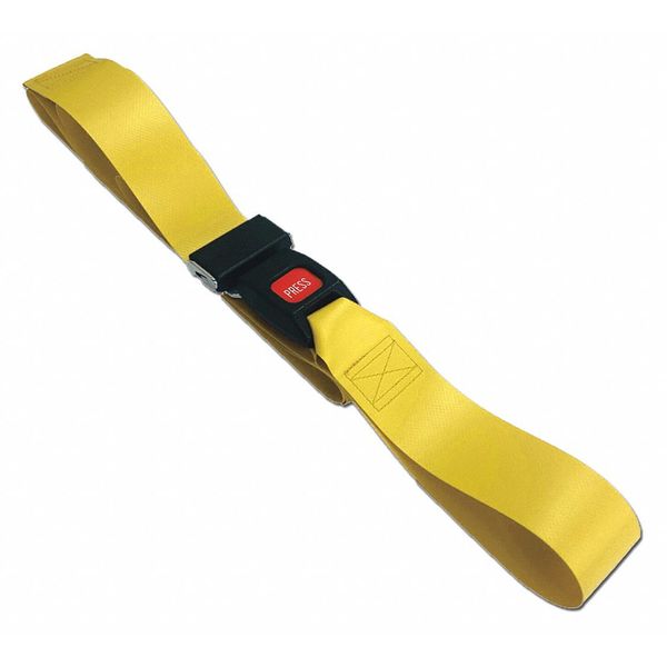 Strap, Yellow, 4 ft. L x 2-1/2