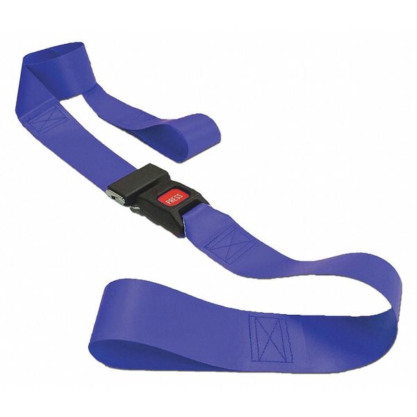 Strap, Blue, 5 ft. L x 2-1/2