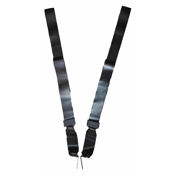Strap, Black, 5 ft. L x 2-1/2