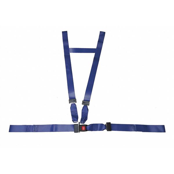 Strap, Blue, 6 ft. L x 2-1/2