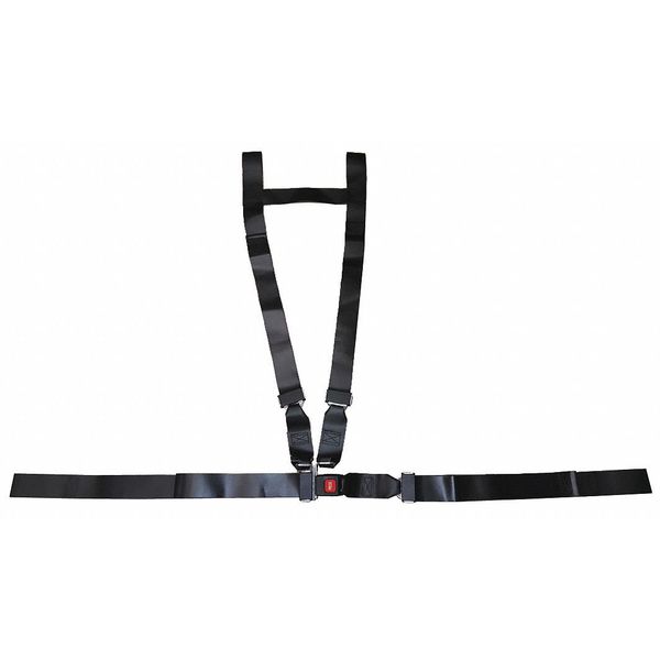 Strap, Black, 7 ft. L x 2-1/2