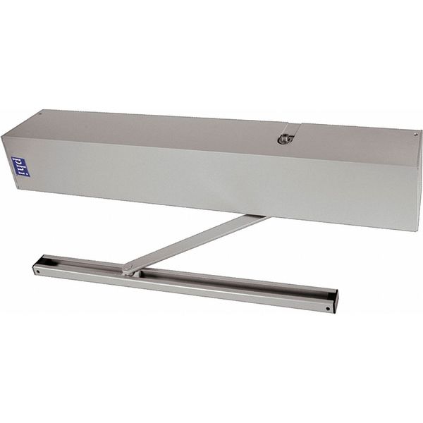 Automatic Hydraulic Stanley 40 Door Closer Standard Duty Interior and Exterior, Silver