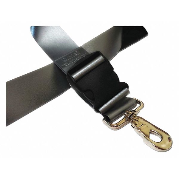 Strap, Black, 7 ft. L x 2-1/2