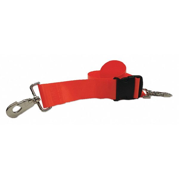 Strap, Orange, 5 ft. L x 2-1/2