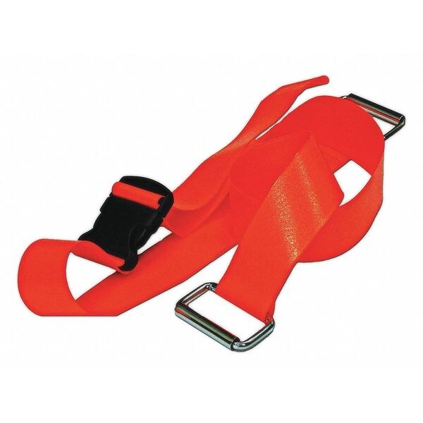 Strap, Orange, 7 ft. L x 2-1/2