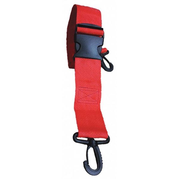 Strap, Red, 7 ft. L x 2-1/2