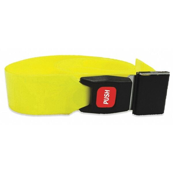 Strap, Yellow, 2 ft. L x 2-1/2