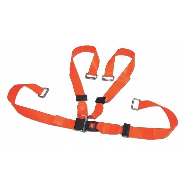 Strap, Orange, 6 ft. L x 2-1/2