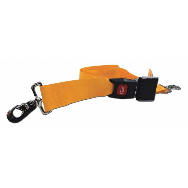 Strap, Yellow, 5 ft. L x 2-1/2