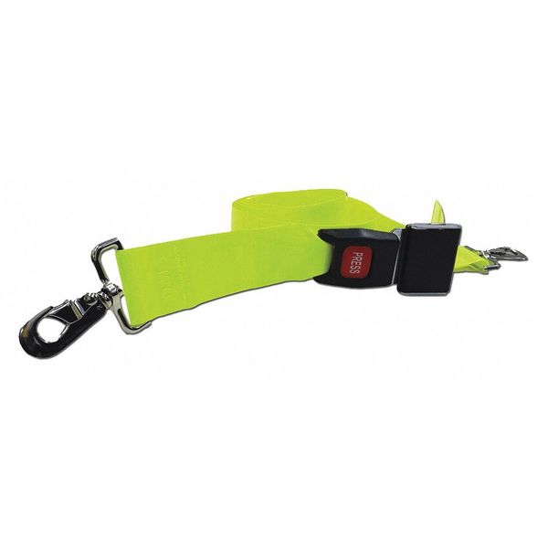 Strap, Yellow, 5 ft. L x 2-1/2