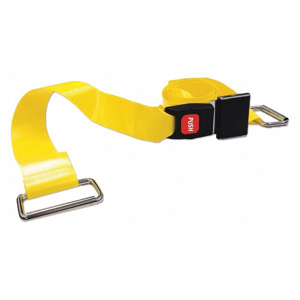 Strap, Yellow, 5 ft. L x 2-1/2