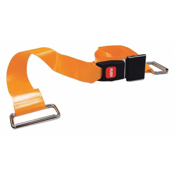 Strap, Orange, 5 ft. L x 2-1/2
