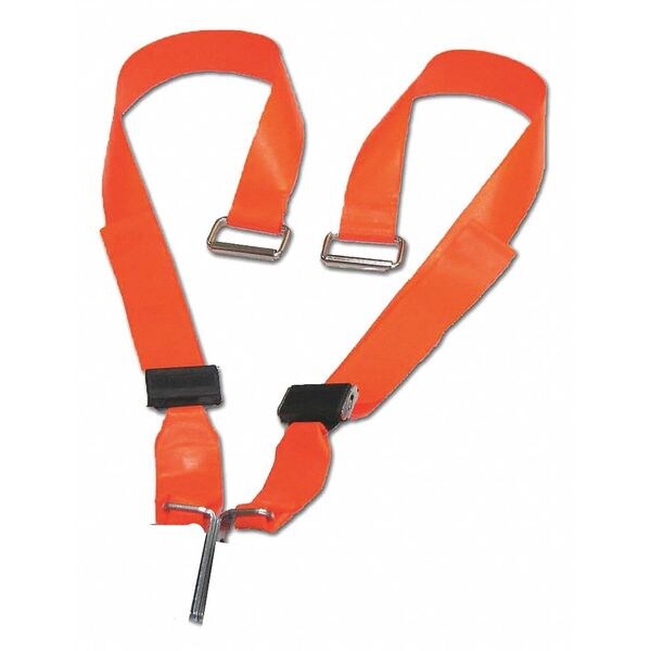 Strap, Orange, 5 ft. L x 2-1/2