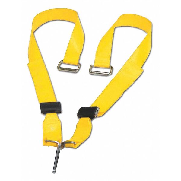 Strap, Yellow, 5 ft. L x 2-1/2