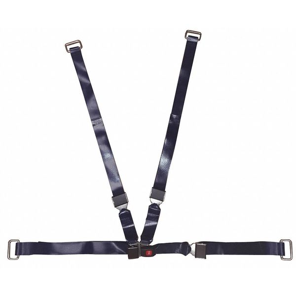 Strap, Blue, 6 ft. L x 2-1/2