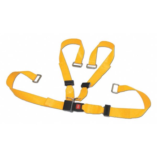 Strap, Yellow, 6 ft. L x 2-1/2