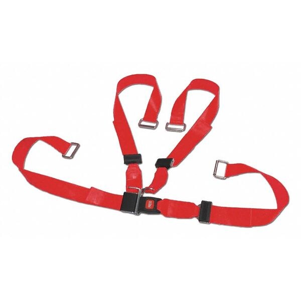 Strap, Red, 7 ft. L x 2-1/2