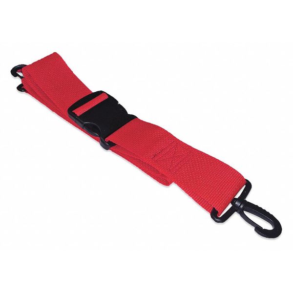 Strap, Red, 7 ft. L x 2-1/2
