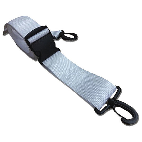 Strap, White, 7 ft. L x 2-1/2