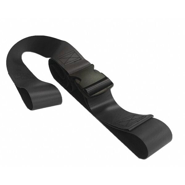 Strap, Black, 7 ft. L x 2-1/2
