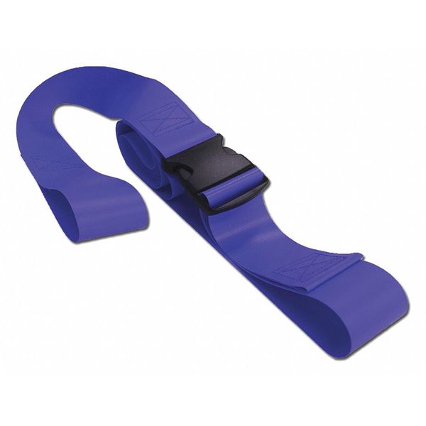 Strap, Blue, 5 ft. L x 2-1/2