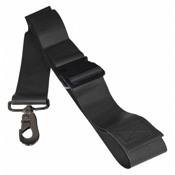 Strap, Black, 5 ft. L x 2-1/2