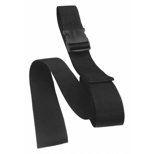 Strap, Black, 5 ft. L x 2-1/2