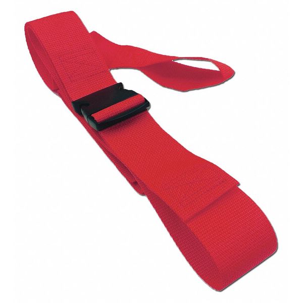 Strap, Red, 5 ft. L x 2-1/2