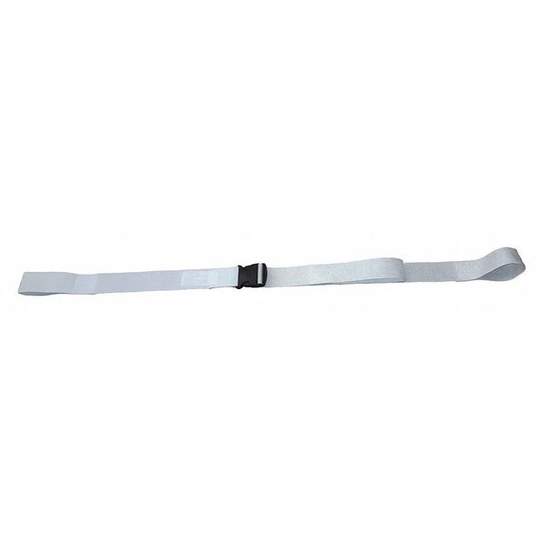 Strap, White, 7 ft. L x 2-1/2