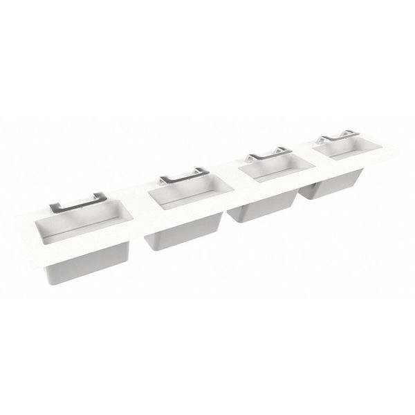 Glacier, Four Station Sink, Wash Fountain