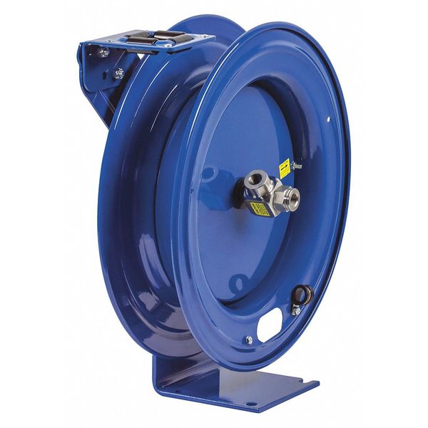 Spring Return Hose Reel, 3/8 in Hose Dia., 35 ft Length, 300 psi