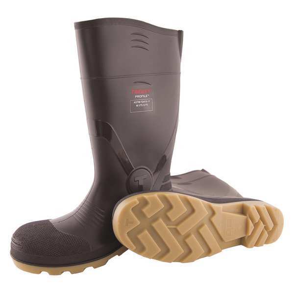 Profile Knee Boots, Brown, Size 11, Mens, 15