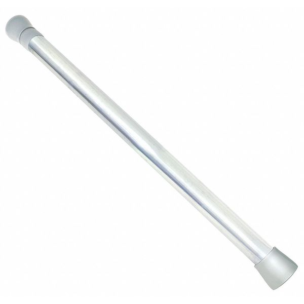 Shower Rod, Unfinished, Zinc Alloy, 72