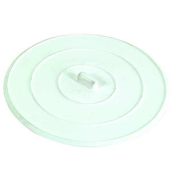 Stopper, White, Rubber, 4-3/4