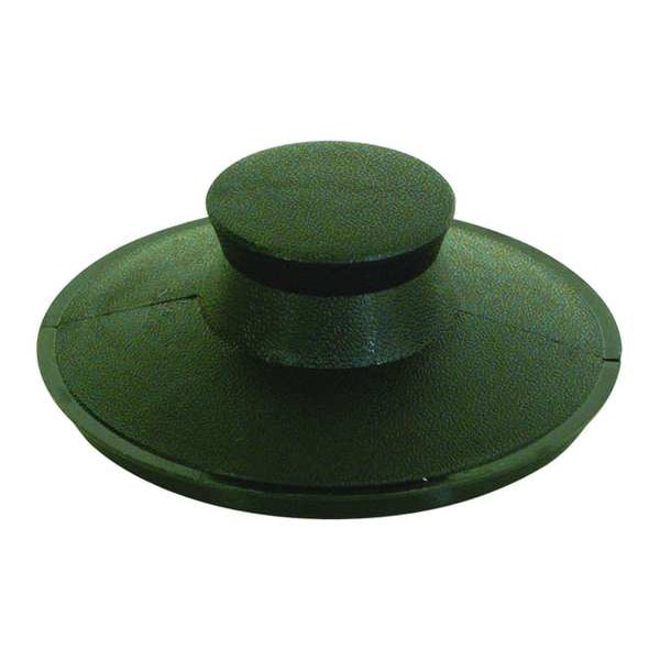 Stopper, Plastic Construction, Black