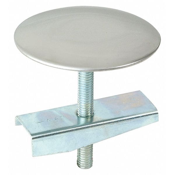Faucet Hole Cover, Steel, Overall 1-3/4