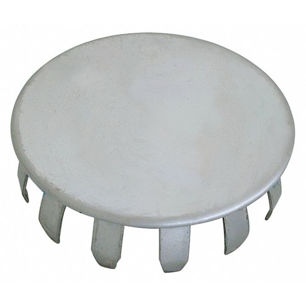 Faucet Hole Cover, Steel, Overall 1-1/2