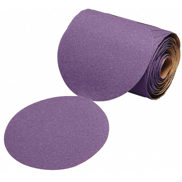 PSA Sanding Disc Roll, Coated, 6