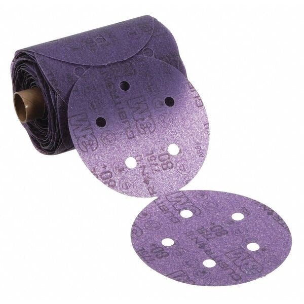 PSA Sanding Disc Roll, Coated, 5