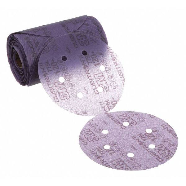 PSA Sanding Disc Roll, Coated, 6