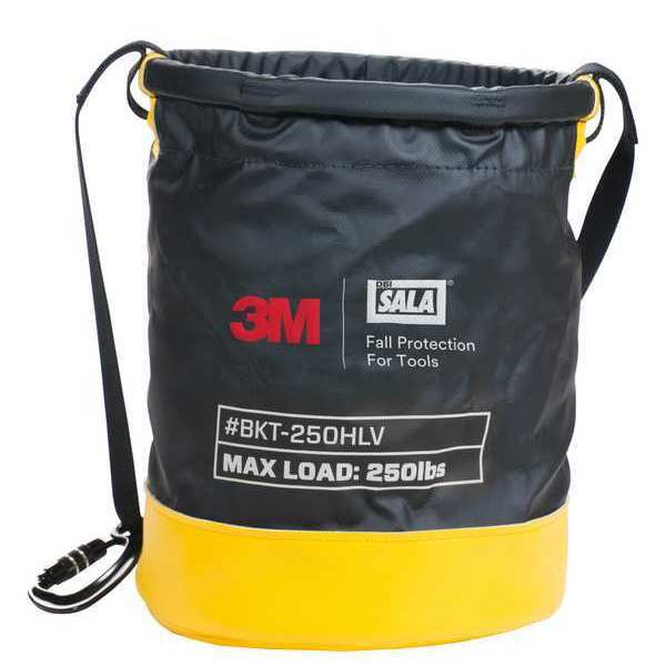 Safe Bucket Load Rated Drawstring Vinyl, vinyl, Black/Yellow